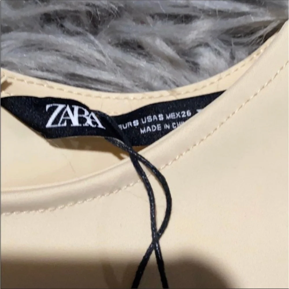 Zara Neoprene Effect Dress - Picture 5 of 11